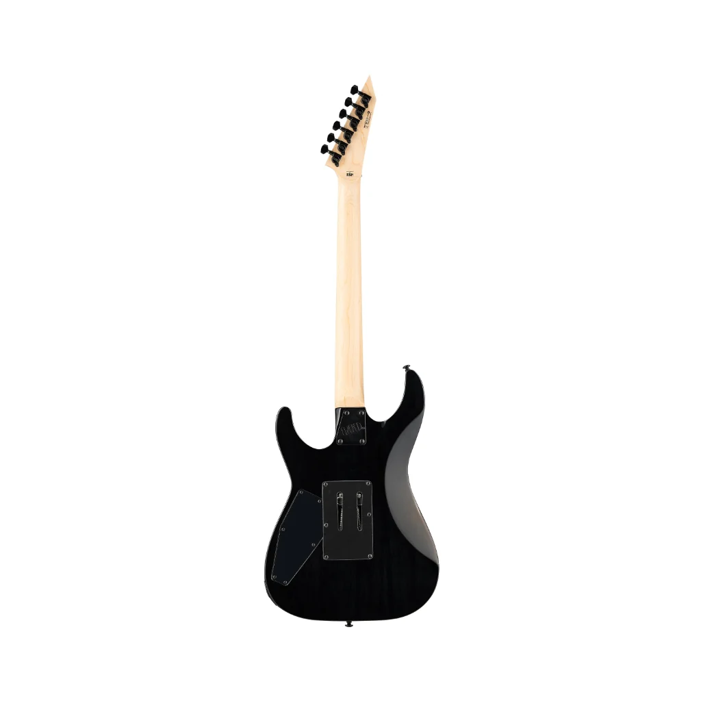 ESP LTD M-200FM Flamed Maple Top Electric Guitar - See Thru Black - Image 4
