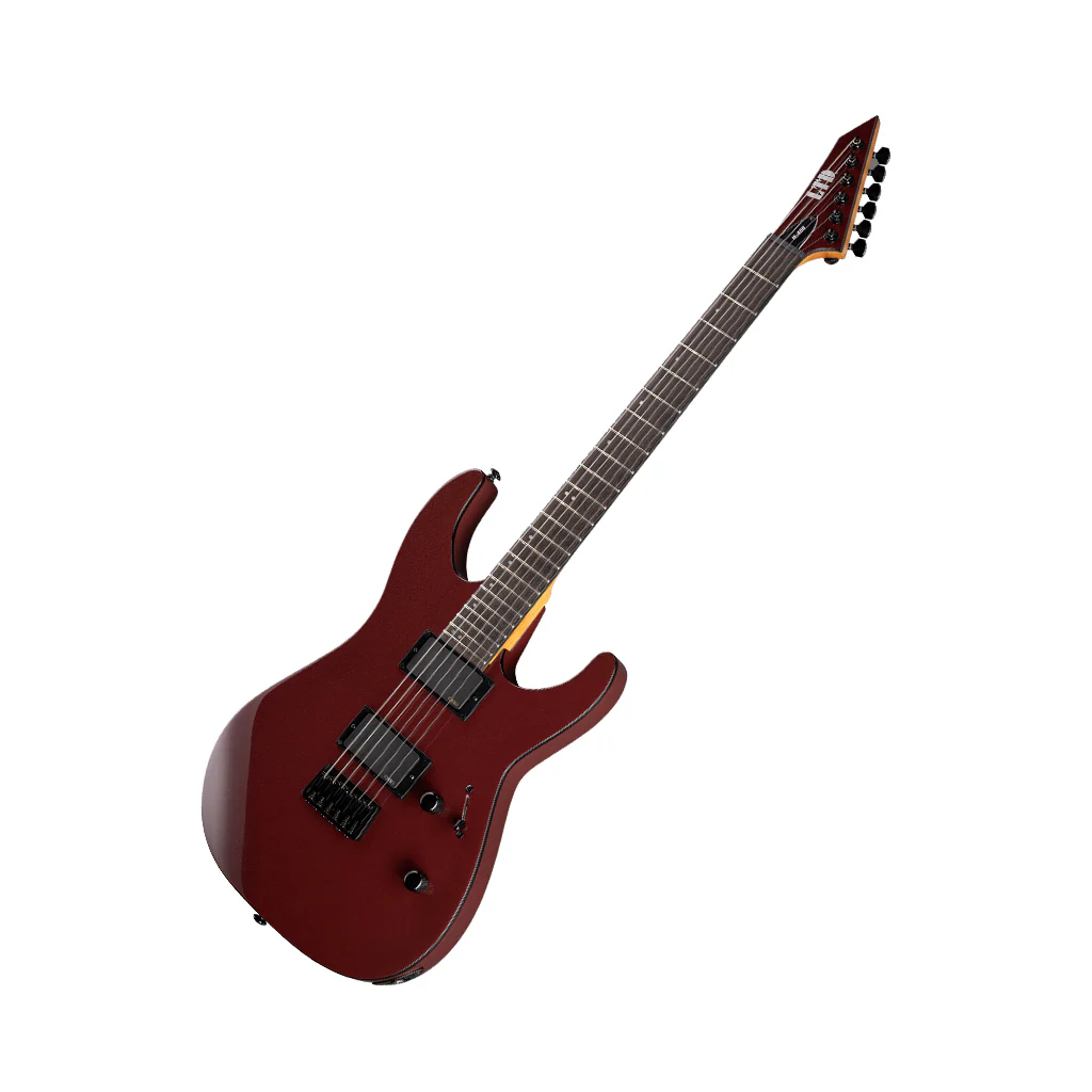 ESP LTD M-400 Hardtail Electric Guitar - Scarlett Metallic - Image 7