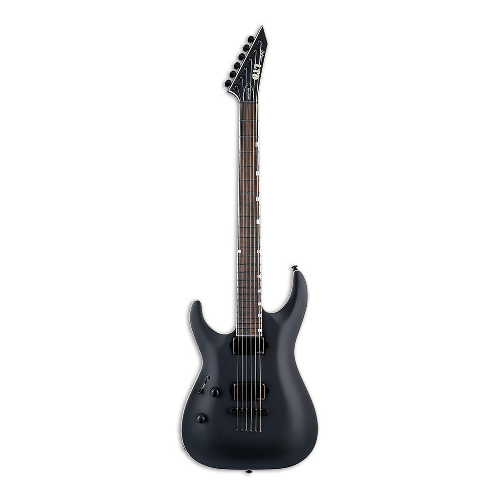 ESP LTD MH-1000 Baritone Black Satin Left Handed - Image 3