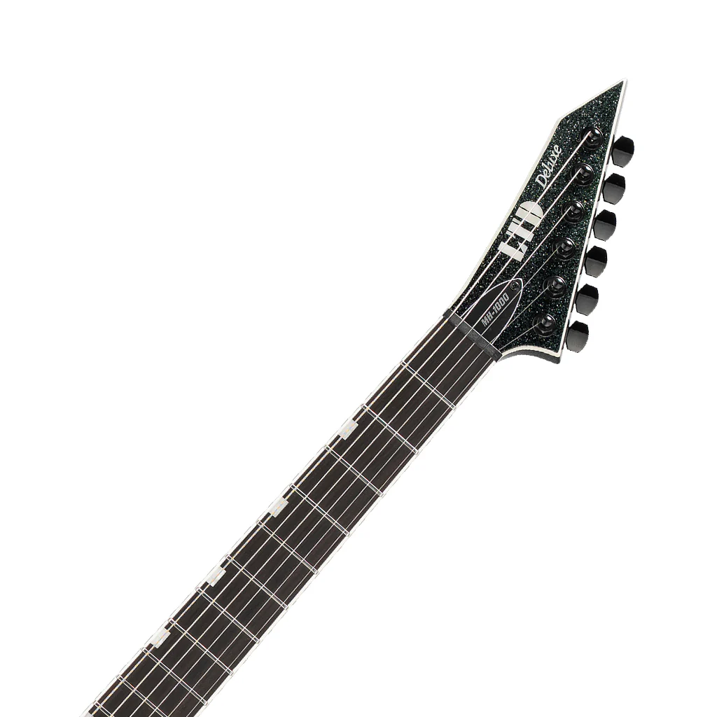 ESP LTD MH-1000 Neck-Thru Electric Guitar - Granite Sparkle - Image 5