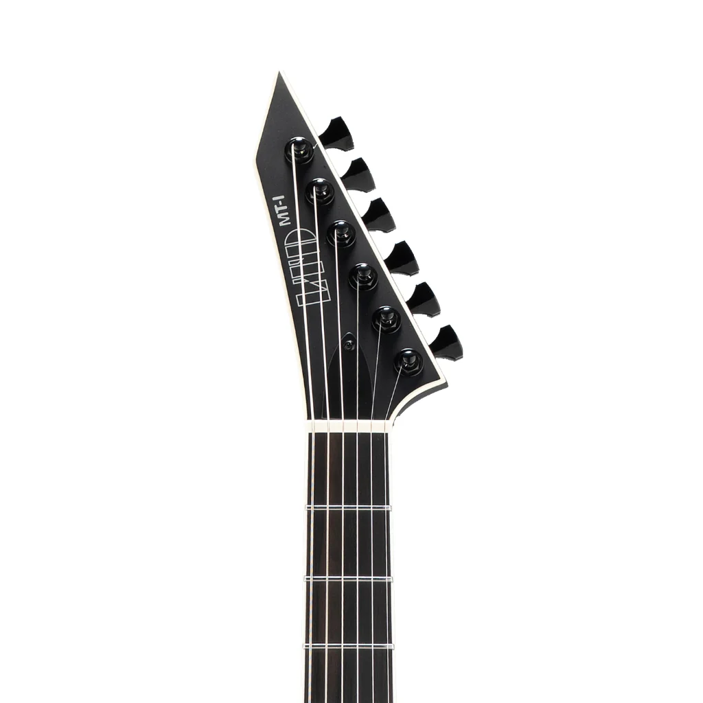 ESP LTD Mick Thompson MT-1 Electric Guitar - Black Satin - Image 5