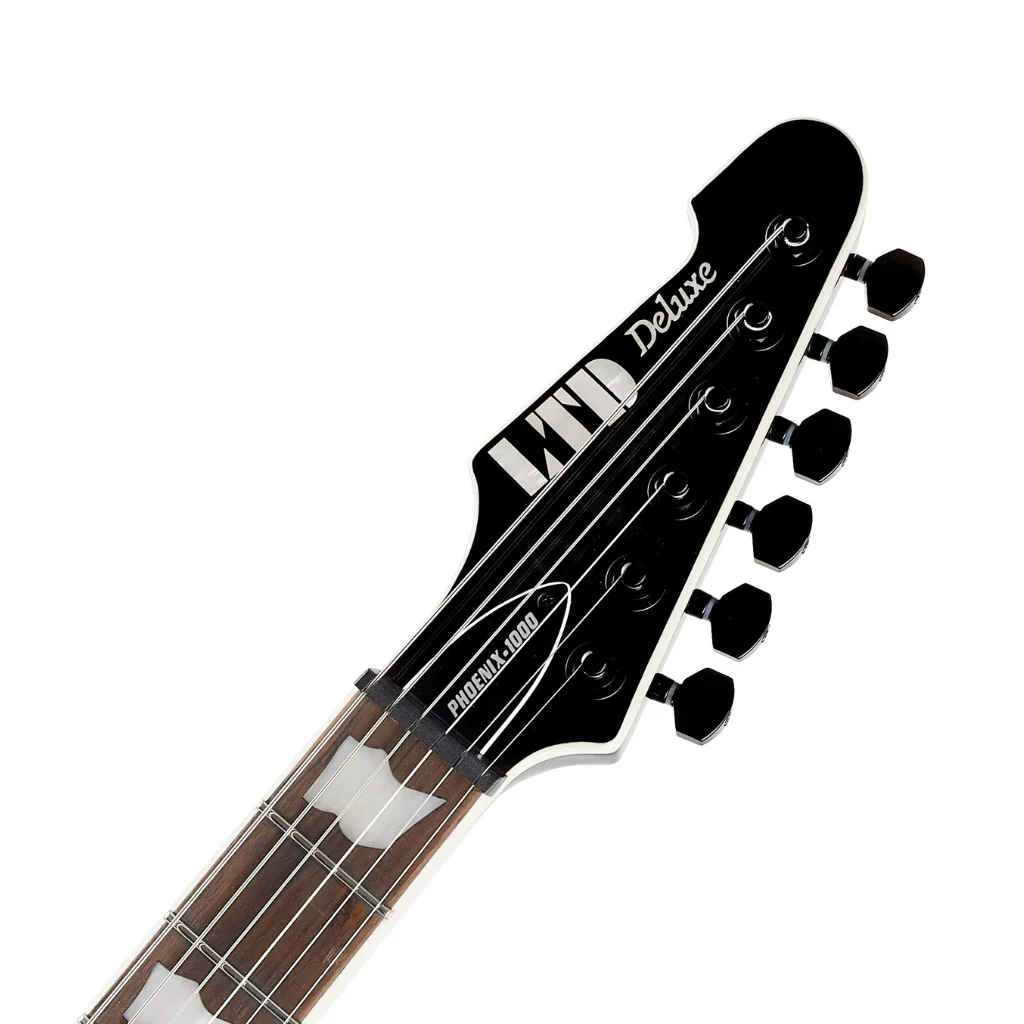 ESP LTD Phoenix-1000 QM Electric Guitar - See-thru Black Sunburst - Image 4