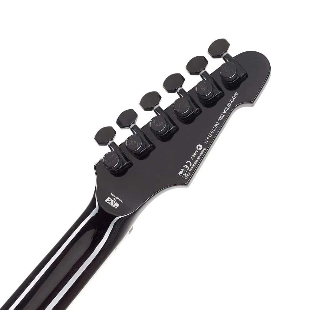 ESP LTD Phoenix-1000 QM Electric Guitar - See-thru Black Sunburst - Image 5
