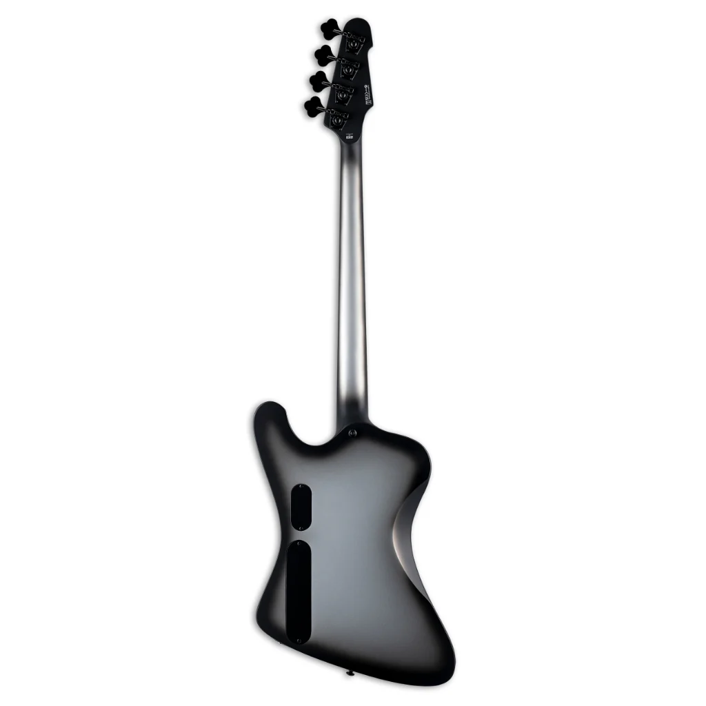 ESP LTD Phoenix 1004 Bass Guitar - Silver Sunburst Satin - Image 4