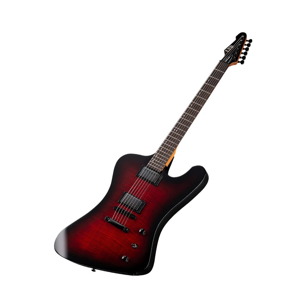 ESP LTD Phoenix 200DX Electric Guitar - Red Burst - Image 7