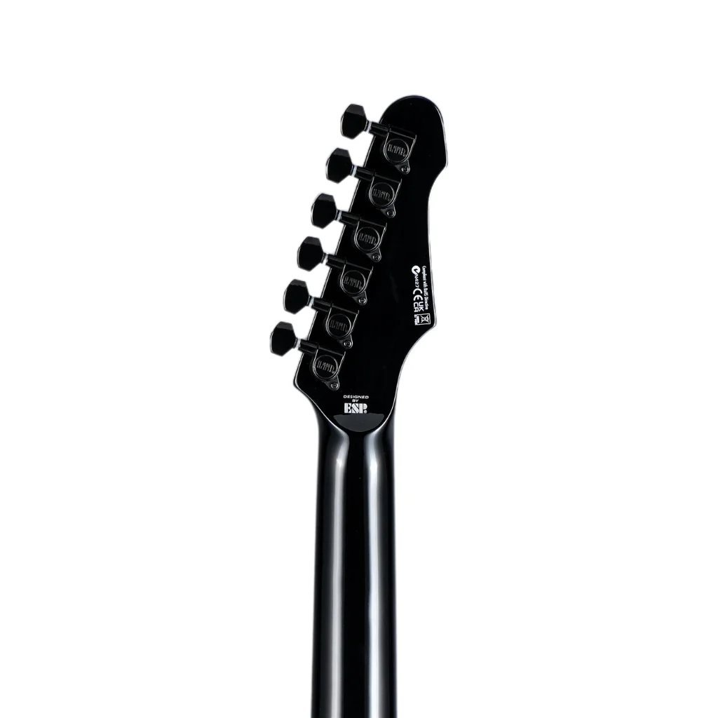 ESP LTD Phoenix PH-201 Electric Guitar - Gloss Black - Image 6