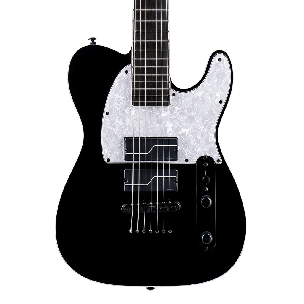 ESP LTD SCT-607B Stephen Carpenter Signature 7-string Baritone Electric Guitar - Black