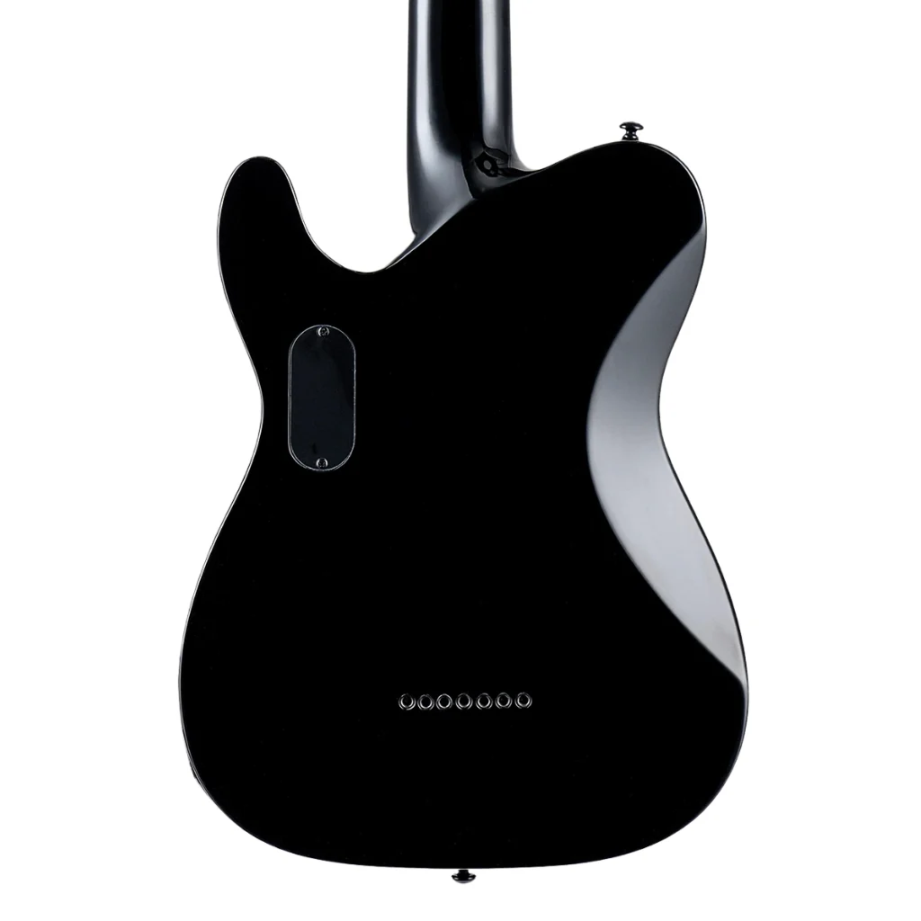 ESP LTD SCT-607B Stephen Carpenter Signature 7-string Baritone Electric Guitar - Black - Image 2