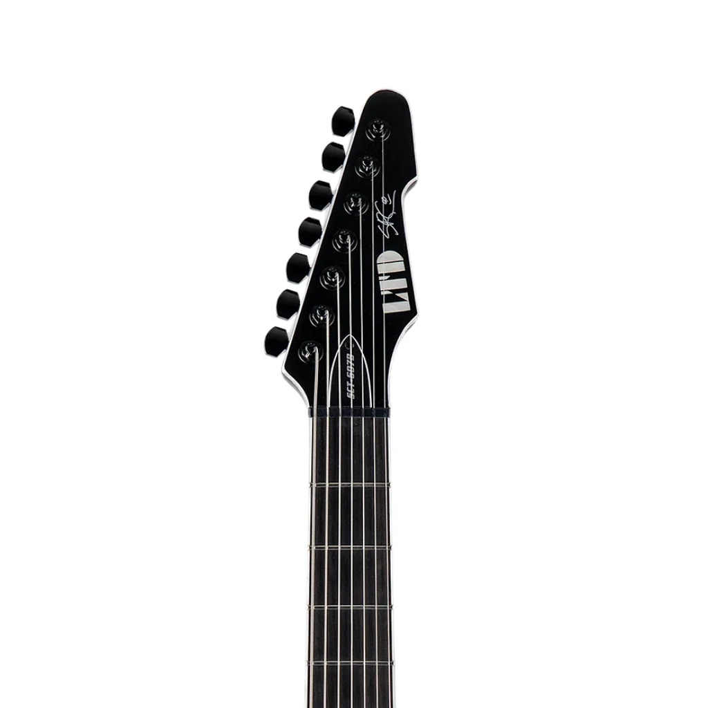 ESP LTD SCT-607B Stephen Carpenter Signature 7-string Baritone Electric Guitar - Black - Image 5