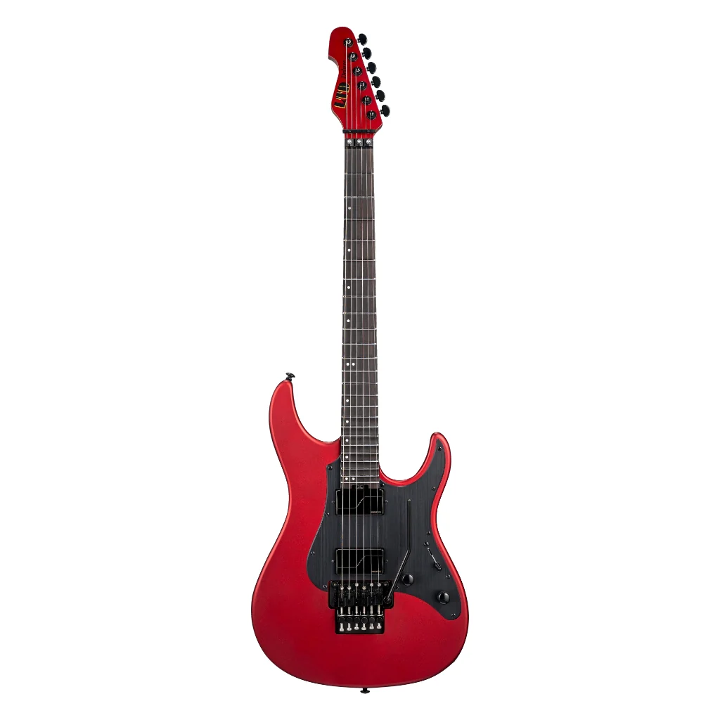 ESP LTD Deluxe SN-1000 FR Electric Guitar - Candy Apple Red Satin - Image 3