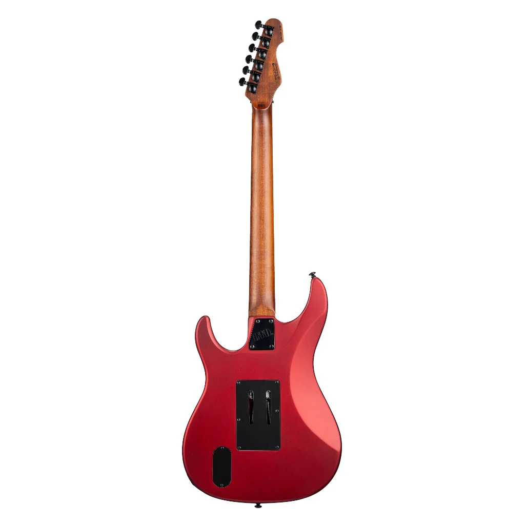 ESP LTD Deluxe SN-1000 FR Electric Guitar - Candy Apple Red Satin - Image 4