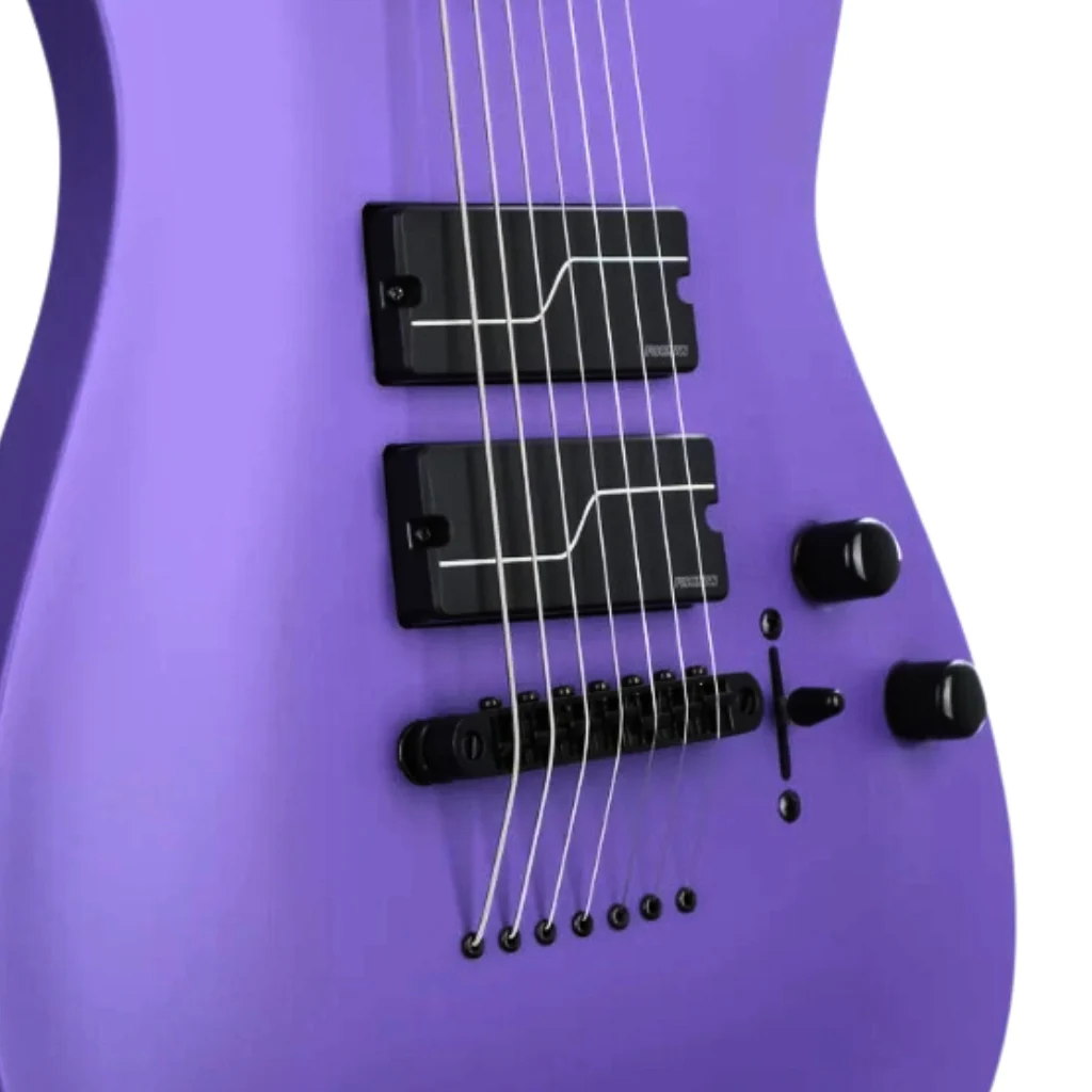 ESP LTD Stephen Carpenter SC-607 Baritone Electric Guitar - Purple Satin - Image 6