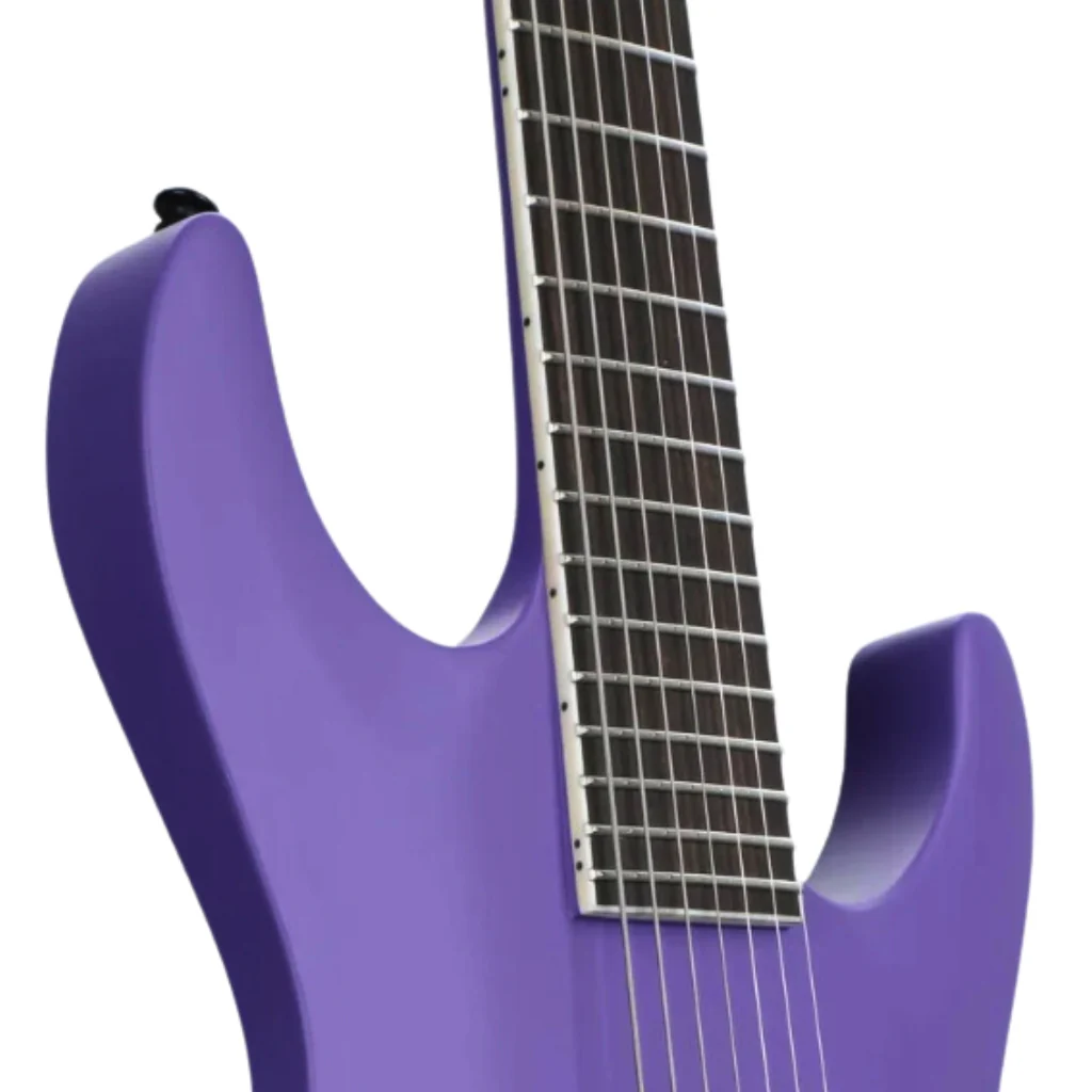 ESP LTD Stephen Carpenter SC-607 Baritone Electric Guitar - Purple Satin - Image 7
