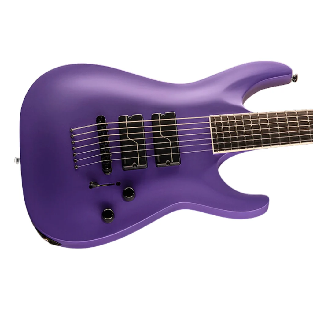 ESP LTD Stephen Carpenter SC-607 Baritone Electric Guitar - Purple Satin - Image 8