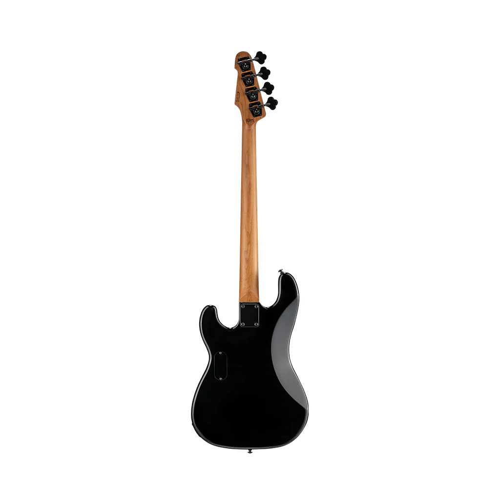 ESP LTD Surveyor 204 Bass Guitar - Red Burst - Image 4