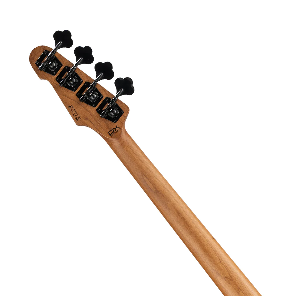 ESP LTD Surveyor 204 Bass Guitar - Red Burst - Image 6