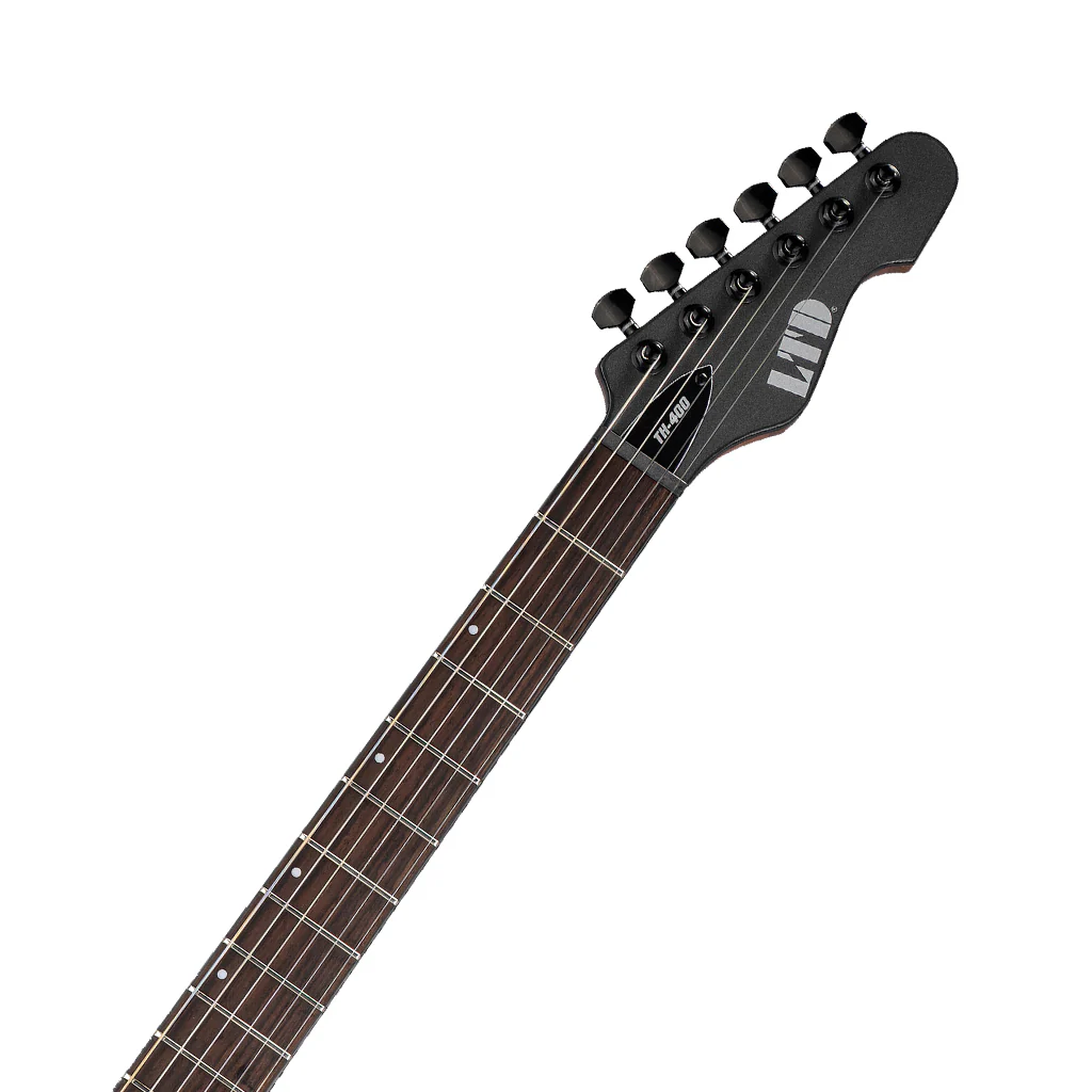 ESP LTD TH-400 Hardtail Electric Guitar - Charcoal Metallic - Image 5