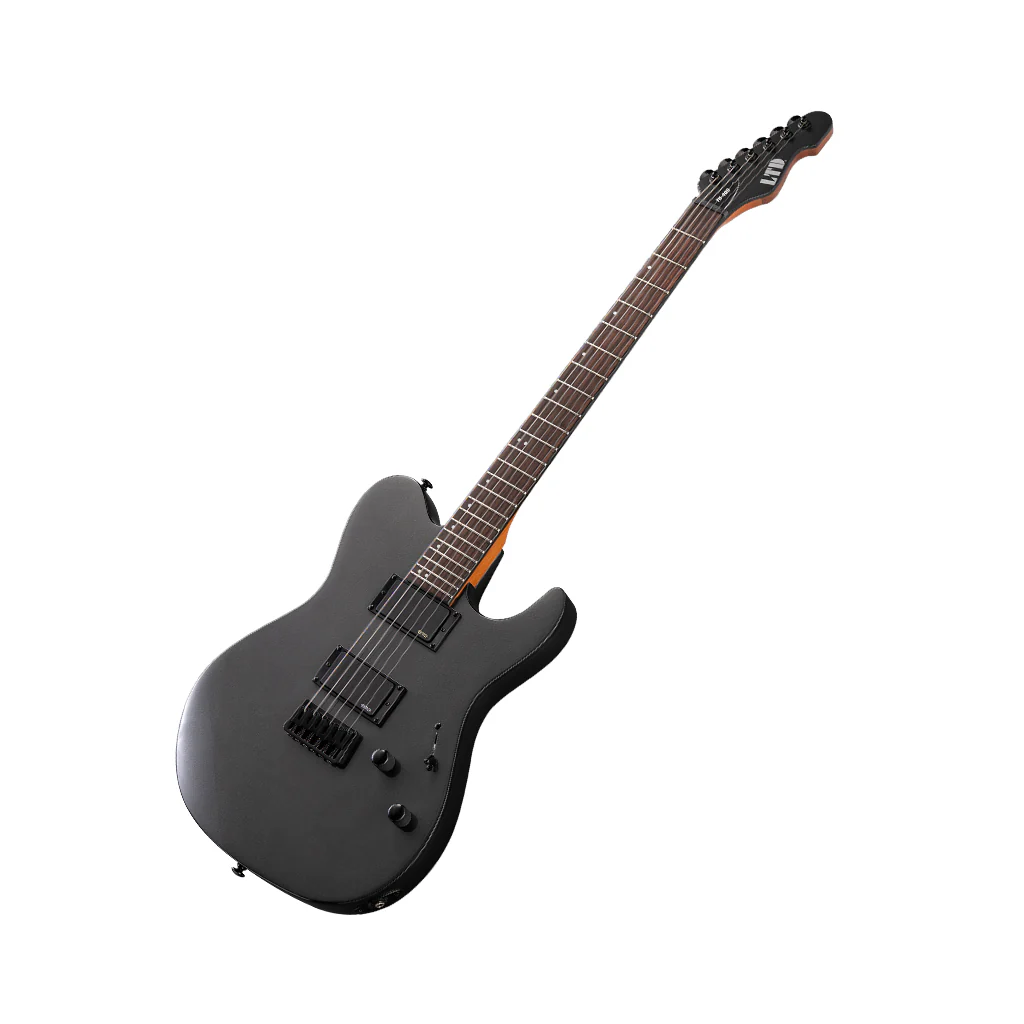 ESP LTD TH-400 Hardtail Electric Guitar - Charcoal Metallic - Image 7