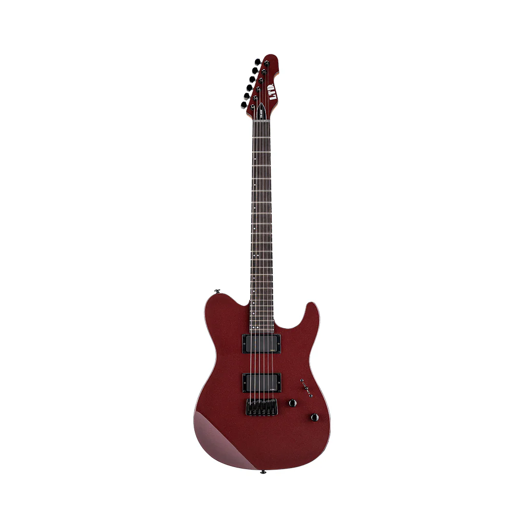 ESP LTD TH-400 Hardtail Electric Guitar - Scarlett Metallic - Image 3
