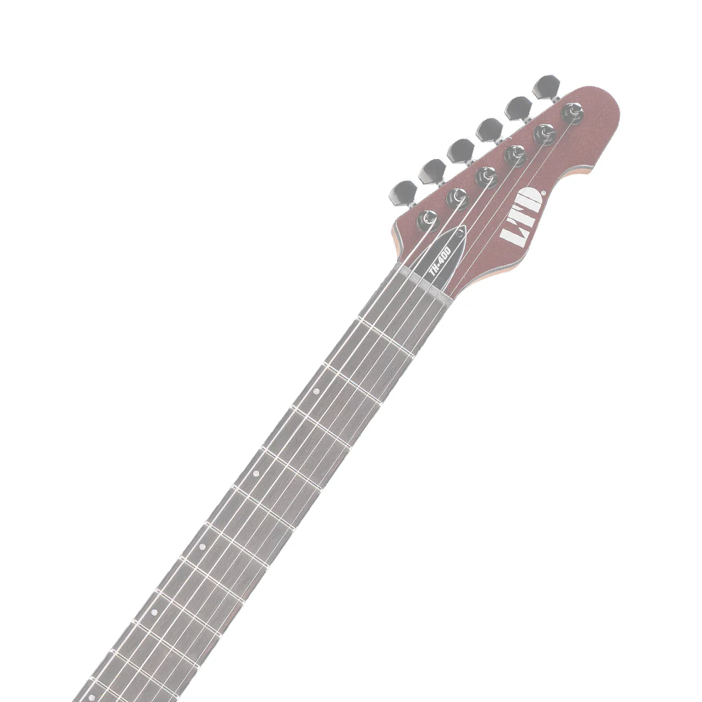 ESP LTD TH-400 Hardtail Electric Guitar - Scarlett Metallic - Image 5