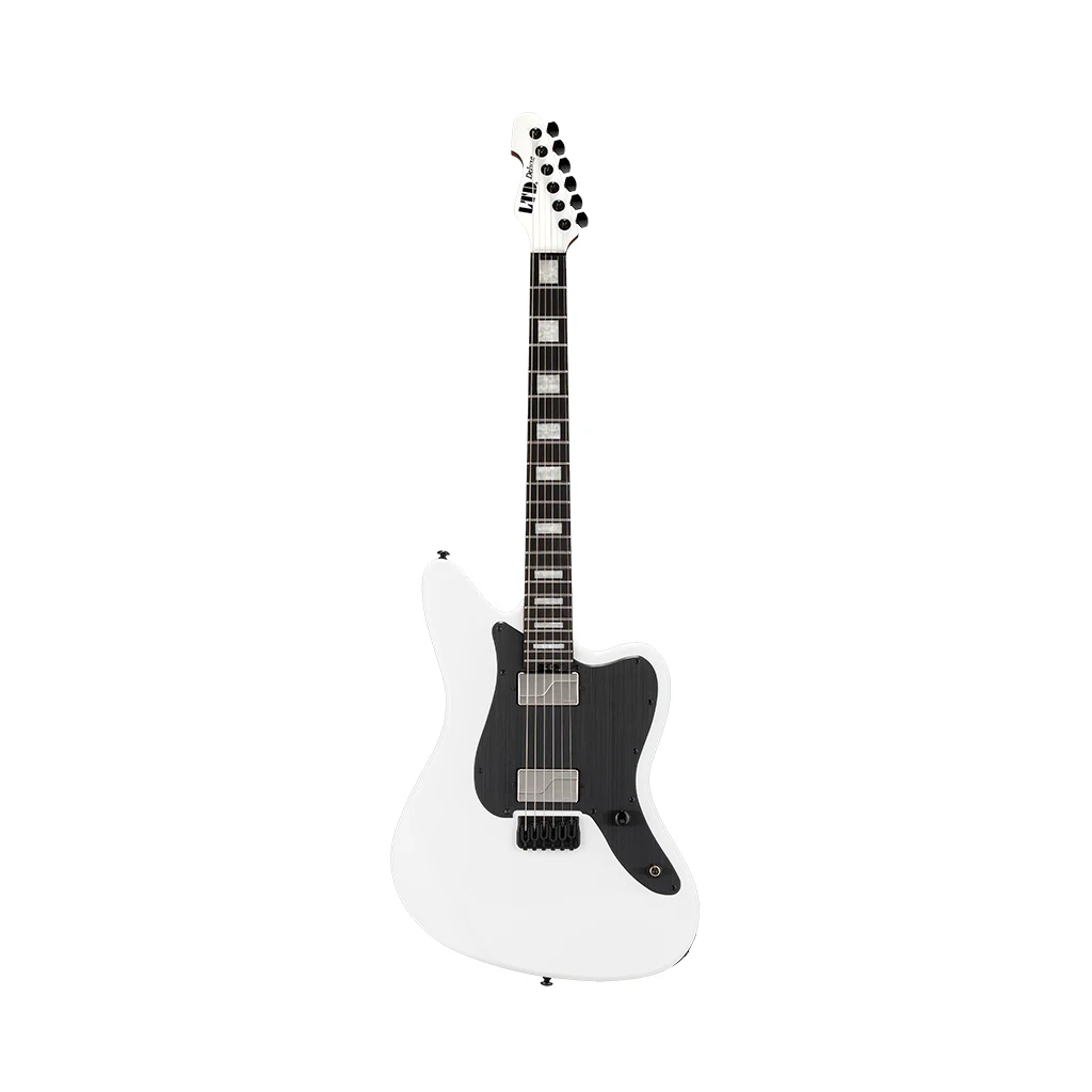 ESP LTD XJ-2 Hardtail Electric Guitar - Snow White - Image 3
