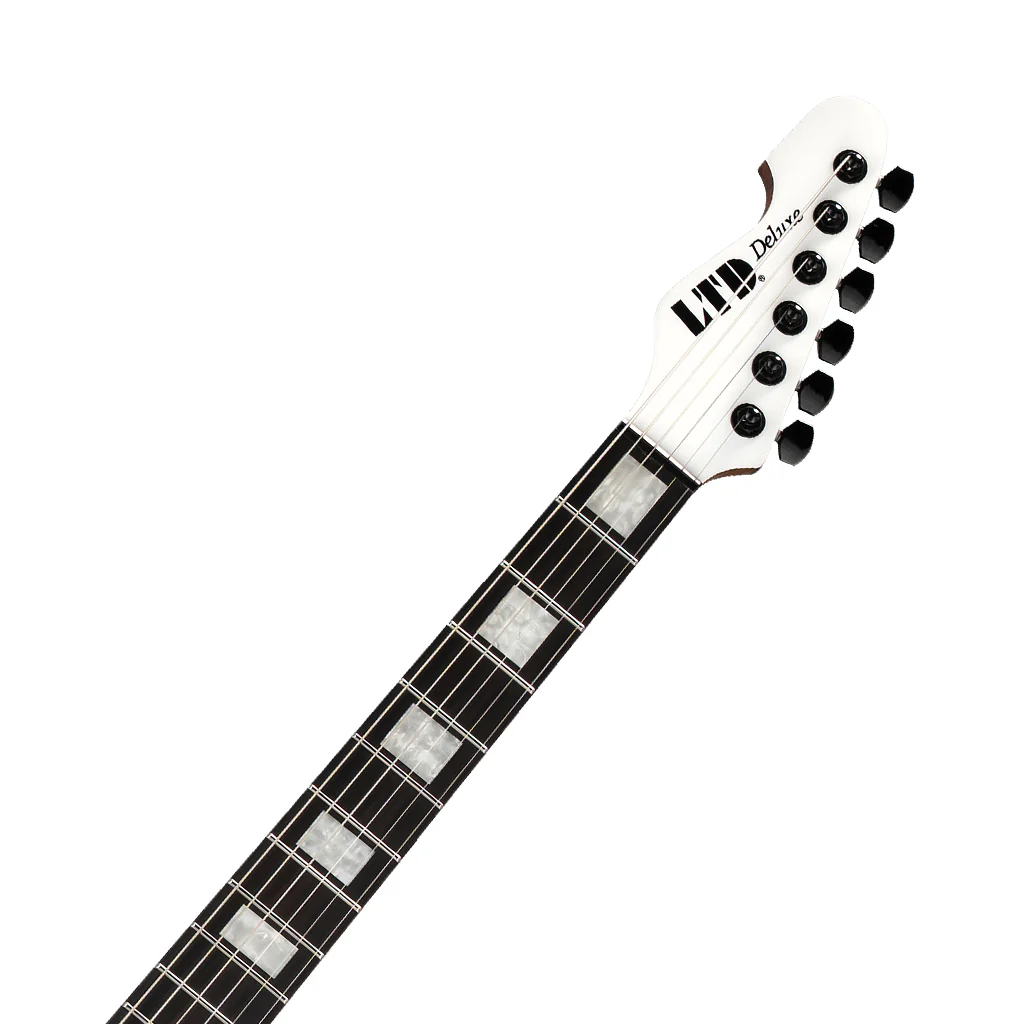 ESP LTD XJ-2 Hardtail Electric Guitar - Snow White - Image 5