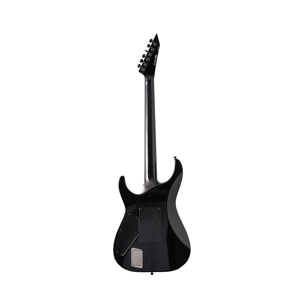 ESP USA M-II Quilted Maple Electric Guitar w/Floyd Rose & EMG - Lime Burst - Image 5