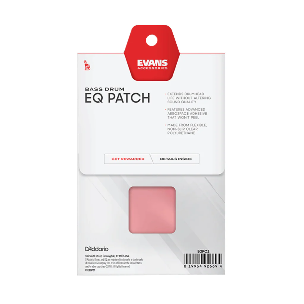 Evans EQ Clear Plastic Single Patch - Image 3