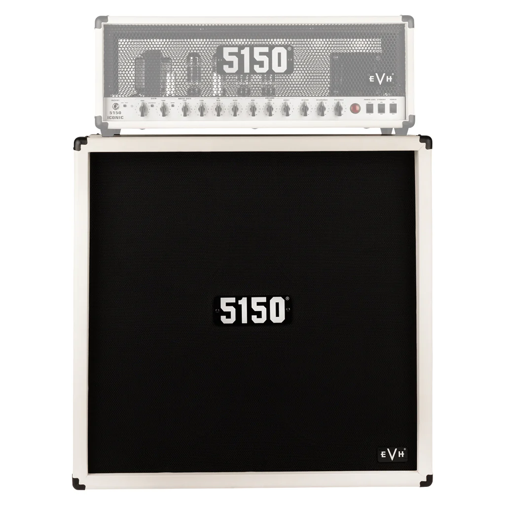 EVH - 5150® Iconic® Series 4X12 Cabinet - Ivory - Image 4