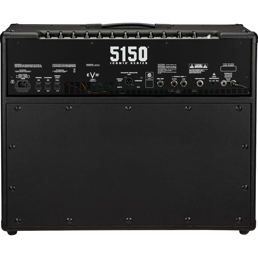 EVH 5150 Iconic Series 60W 2X12 Combo, Black, 240V AUS - Image 2