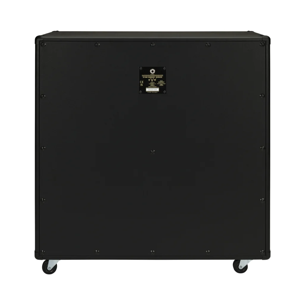 EVH 5150 Iconic Series EL34 4X12 Cabinet - Black - Image 2