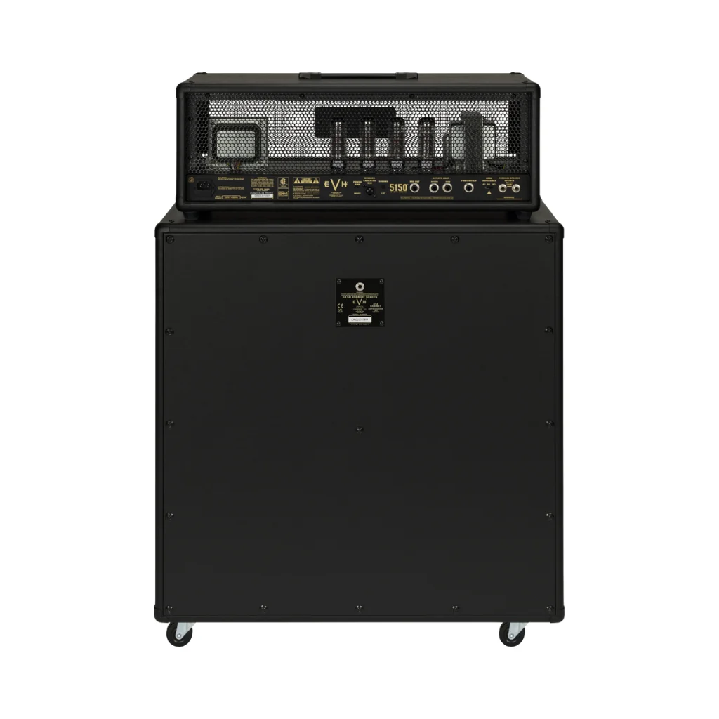 EVH 5150 Iconic Series EL34 4X12 Cabinet - Black - Image 5