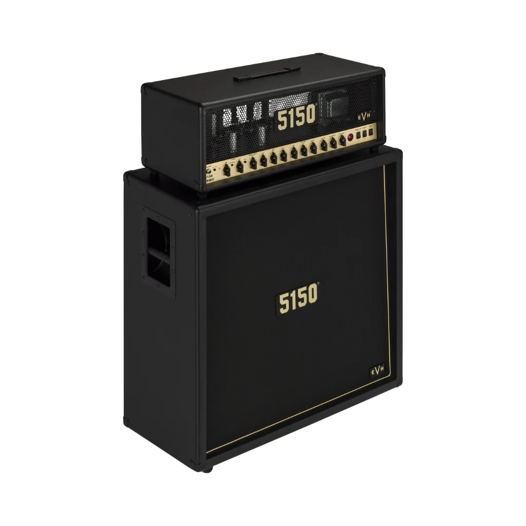 EVH 5150 Iconic Series EL34 4X12 Cabinet - Black - Image 6
