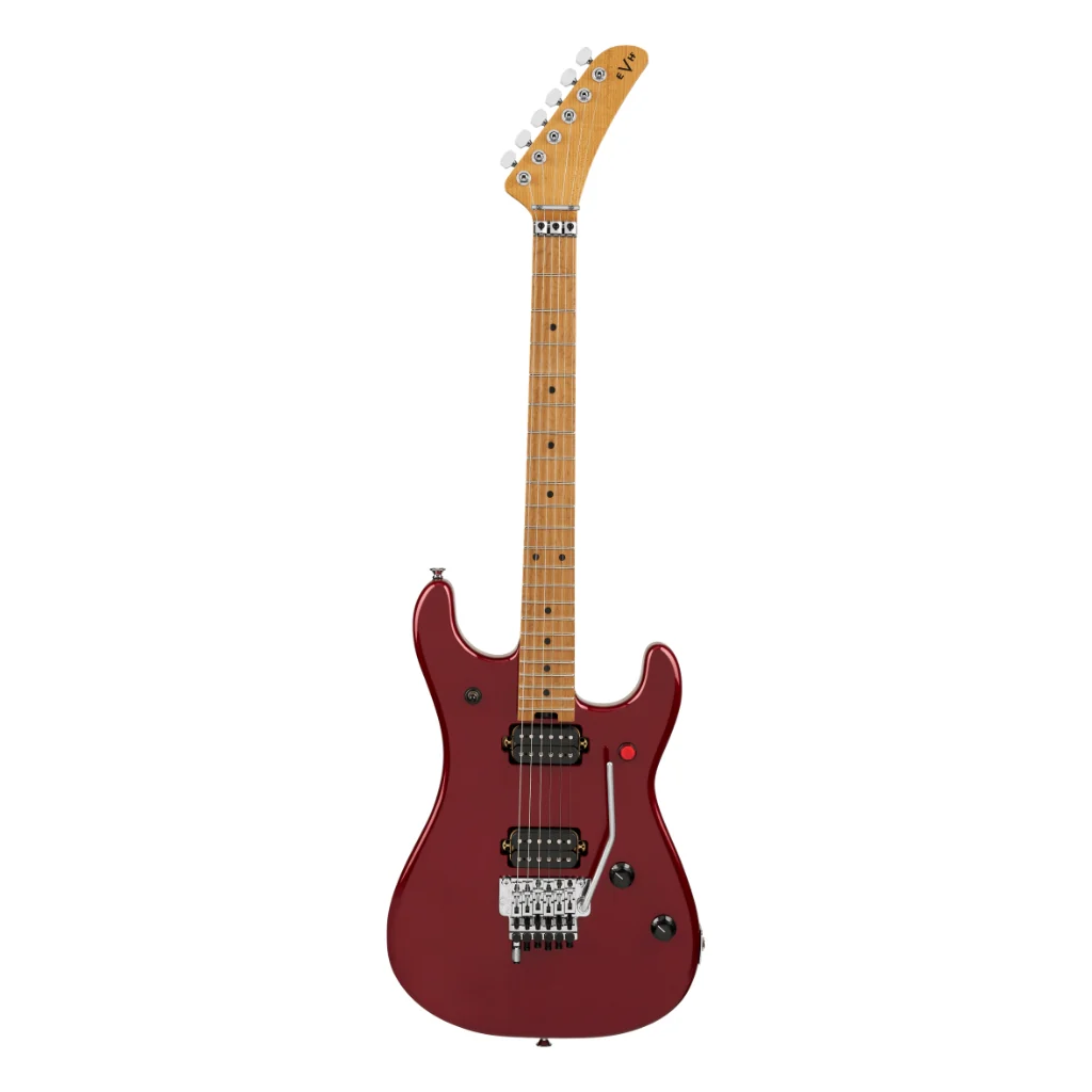 EVH 5150 Series Deluxe Electric Guitar - Candy Apple Red Metallic, Baked Maple Fingerboard - Image 3