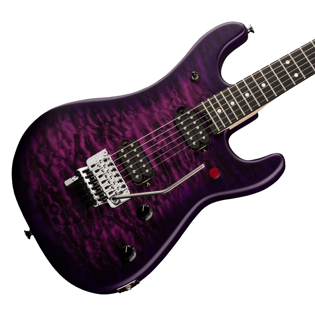 EVH 5150™ Series Deluxe QM, Ebony Fingerboard, Purple Daze - Image 7