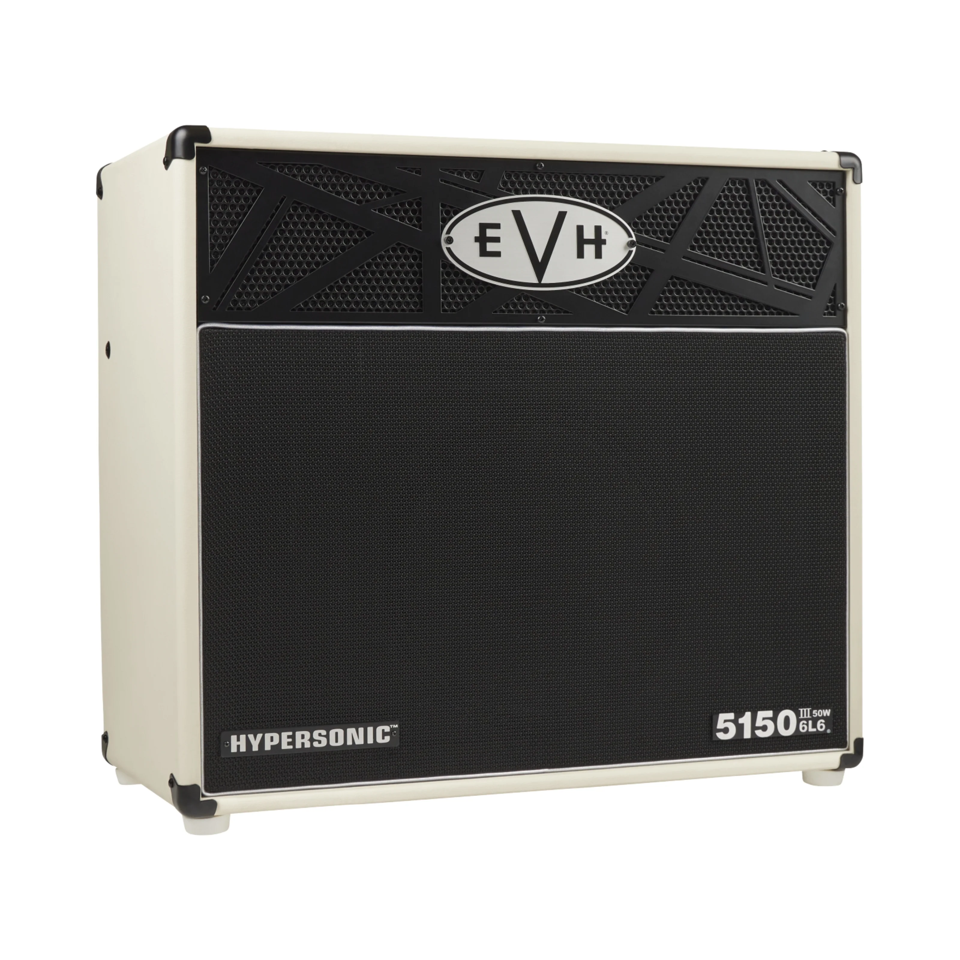 EVH 5150III Hypersonic 6L6 30-watt 1 x 12-inch Combo Amplifier - Ivory - Image 2