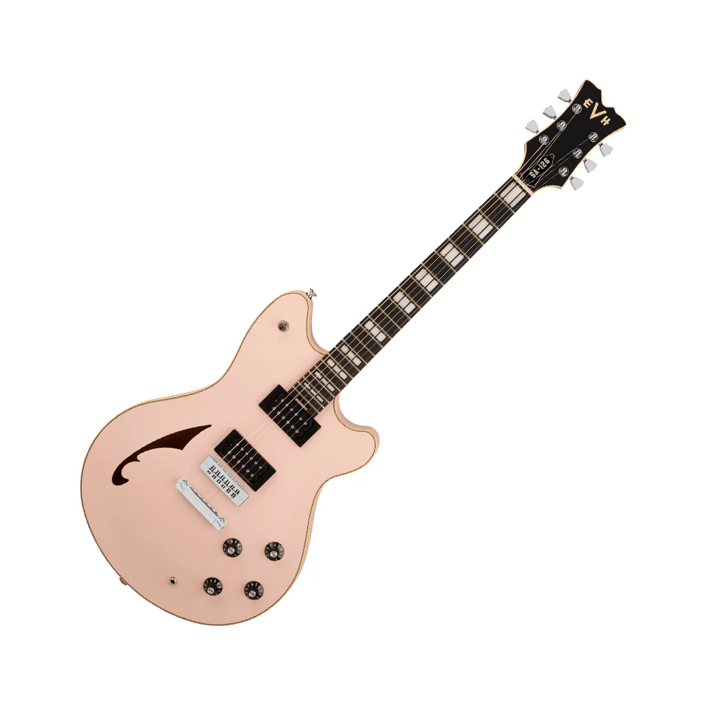 EVH Limited Edition SA-126 Special Ebony Fingerboard - Satin Shell Pink - Image 7