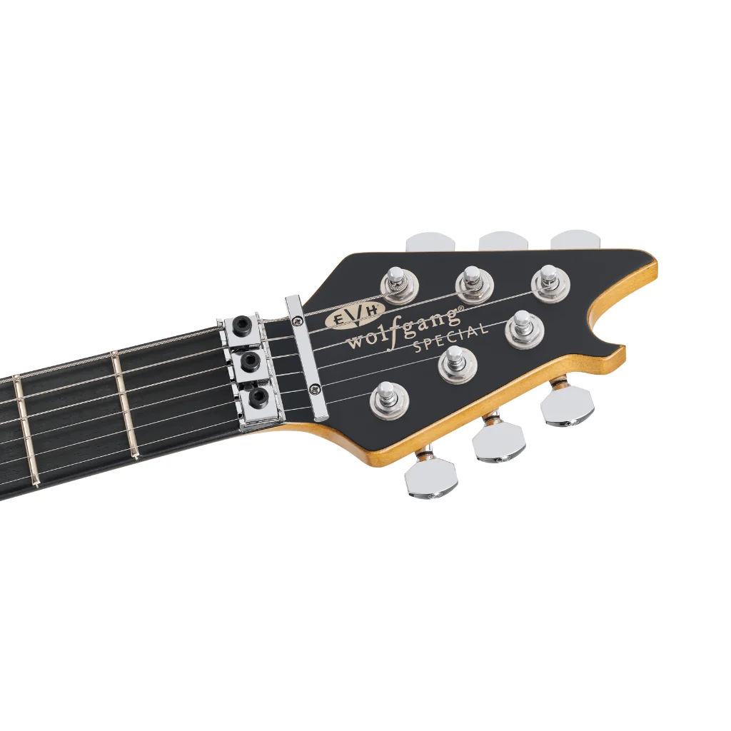 EVH Limited Edition Wolfgang Special Striped Series Electric Guitar - Red, Black, and White, Ebony Fingerboard - Image 5