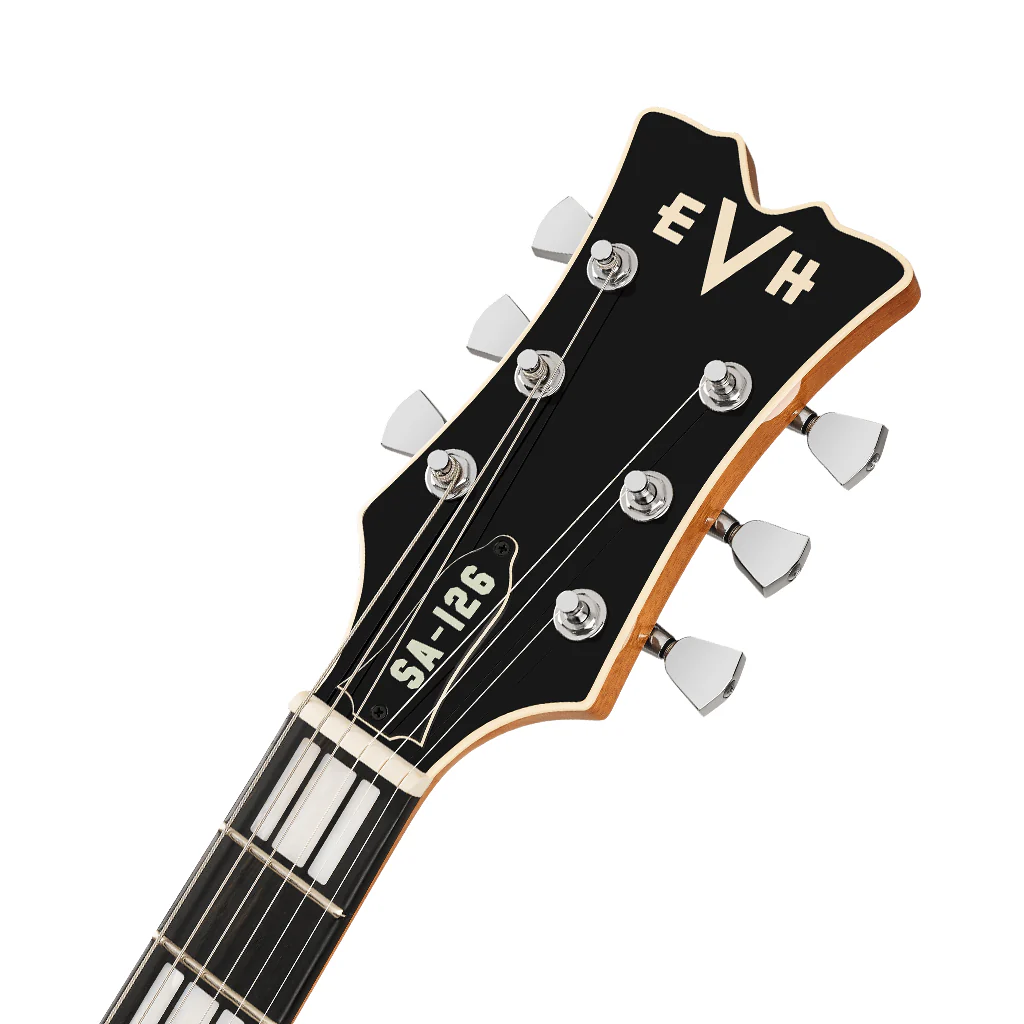 EVH SA-126 Special Quilted Maple Semi-Hollow Electric Guitar - El Natural - Image 5