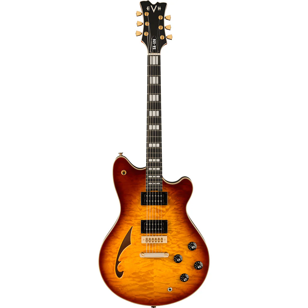 EVH SA126 Special QM Tobacco Sunburst - Image 2