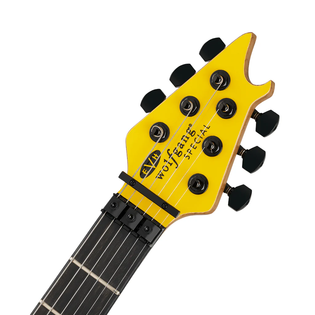 EVH Wolfgang Special Baked Maple Electric Guitar - Caution Yellow - Image 5