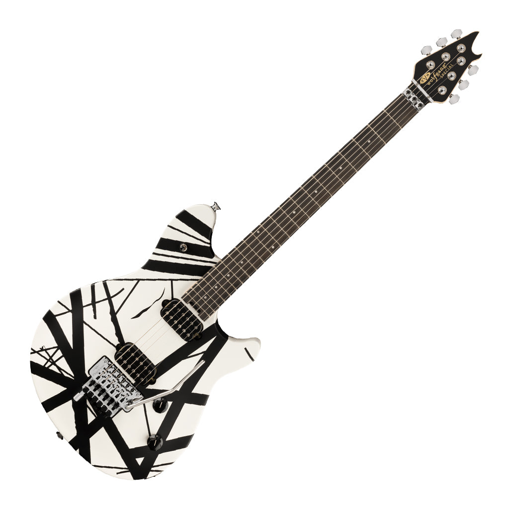EVH Wolfgang Special Striped Series Black and White - Image 7