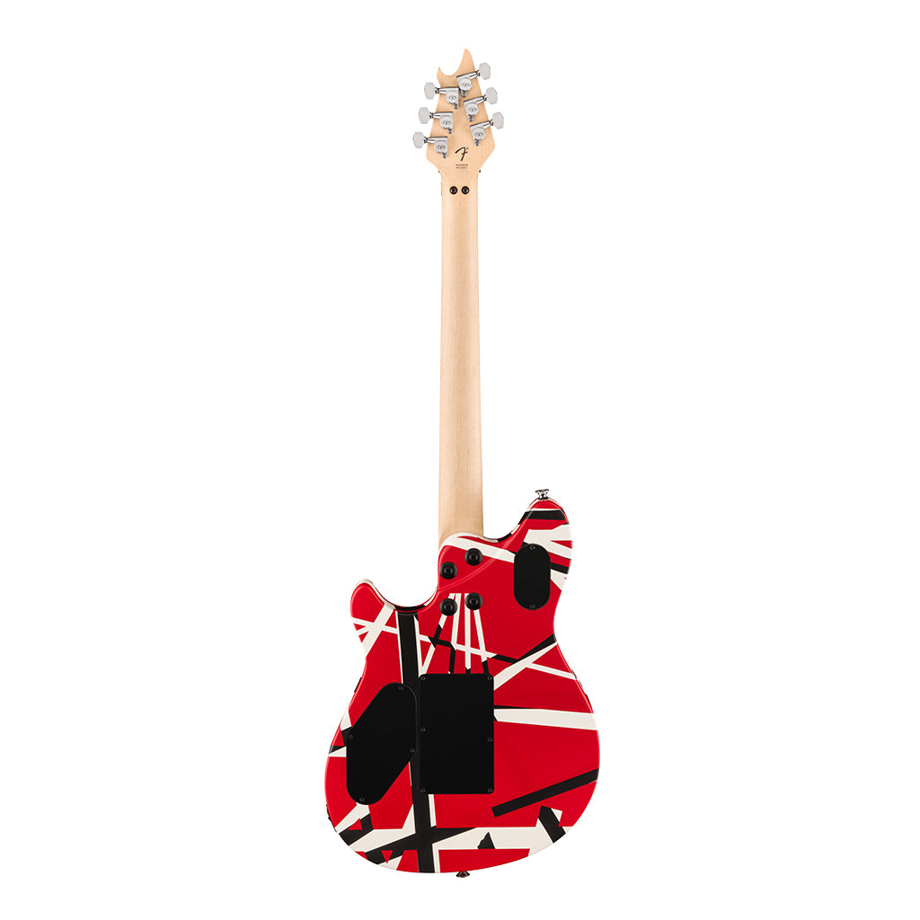 EVH Wolfgang Special Striped Series Red Black and White - Image 3