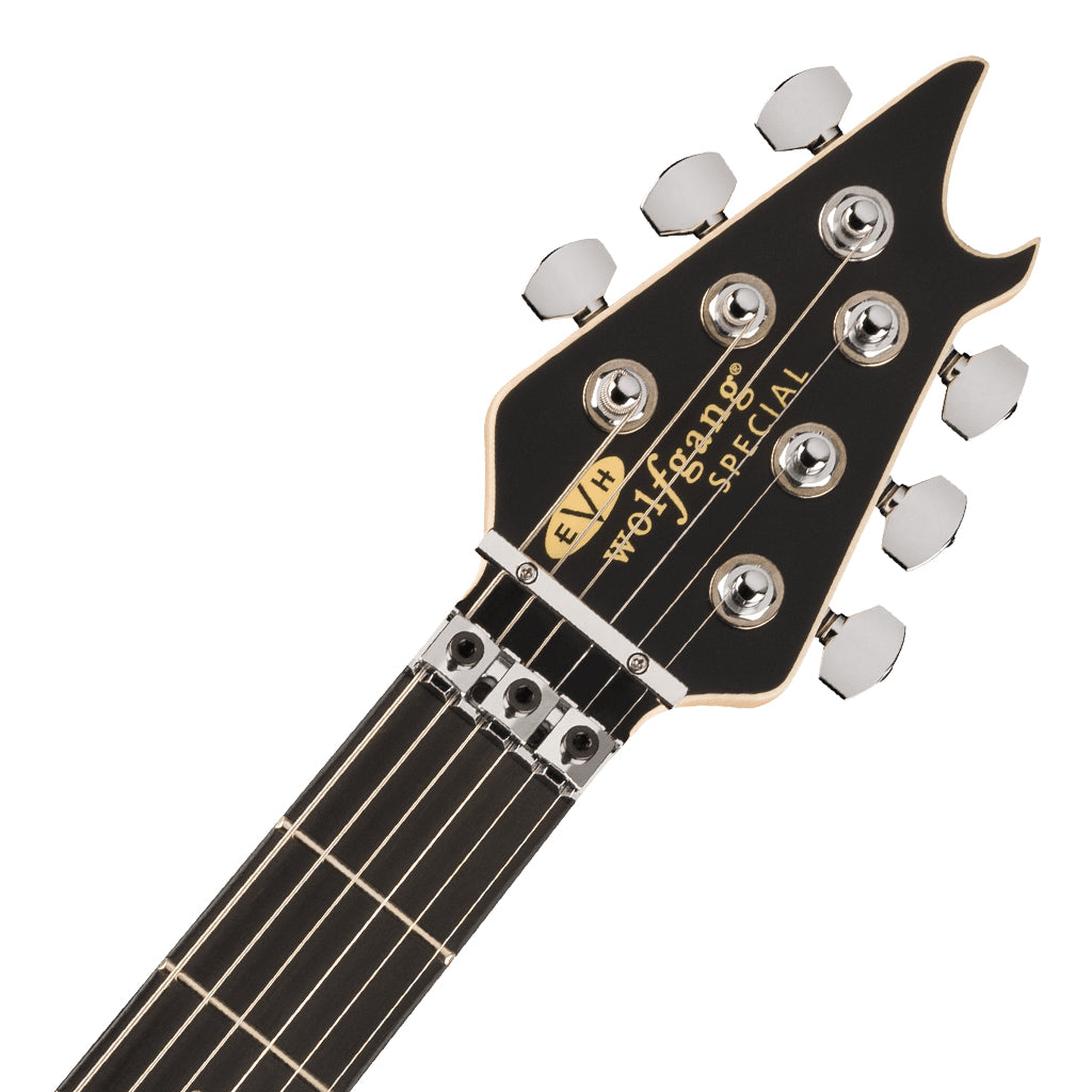 EVH Wolfgang Special Striped Series Red Black and White - Image 4