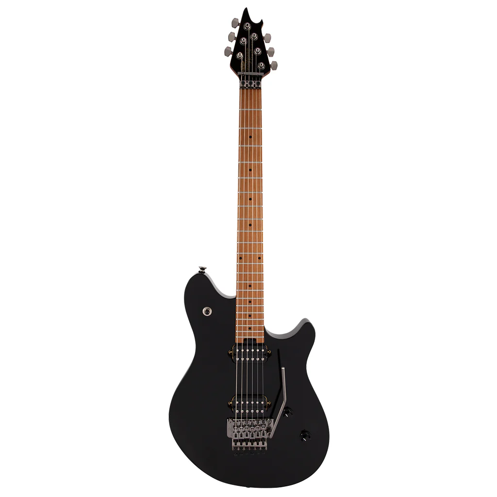 EVH Wolfgang Standard - Gloss Black - Baked Maple - Image 2