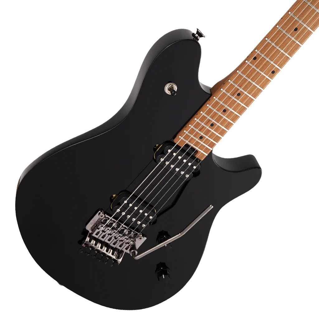 EVH Wolfgang Standard - Gloss Black - Baked Maple - Image 4