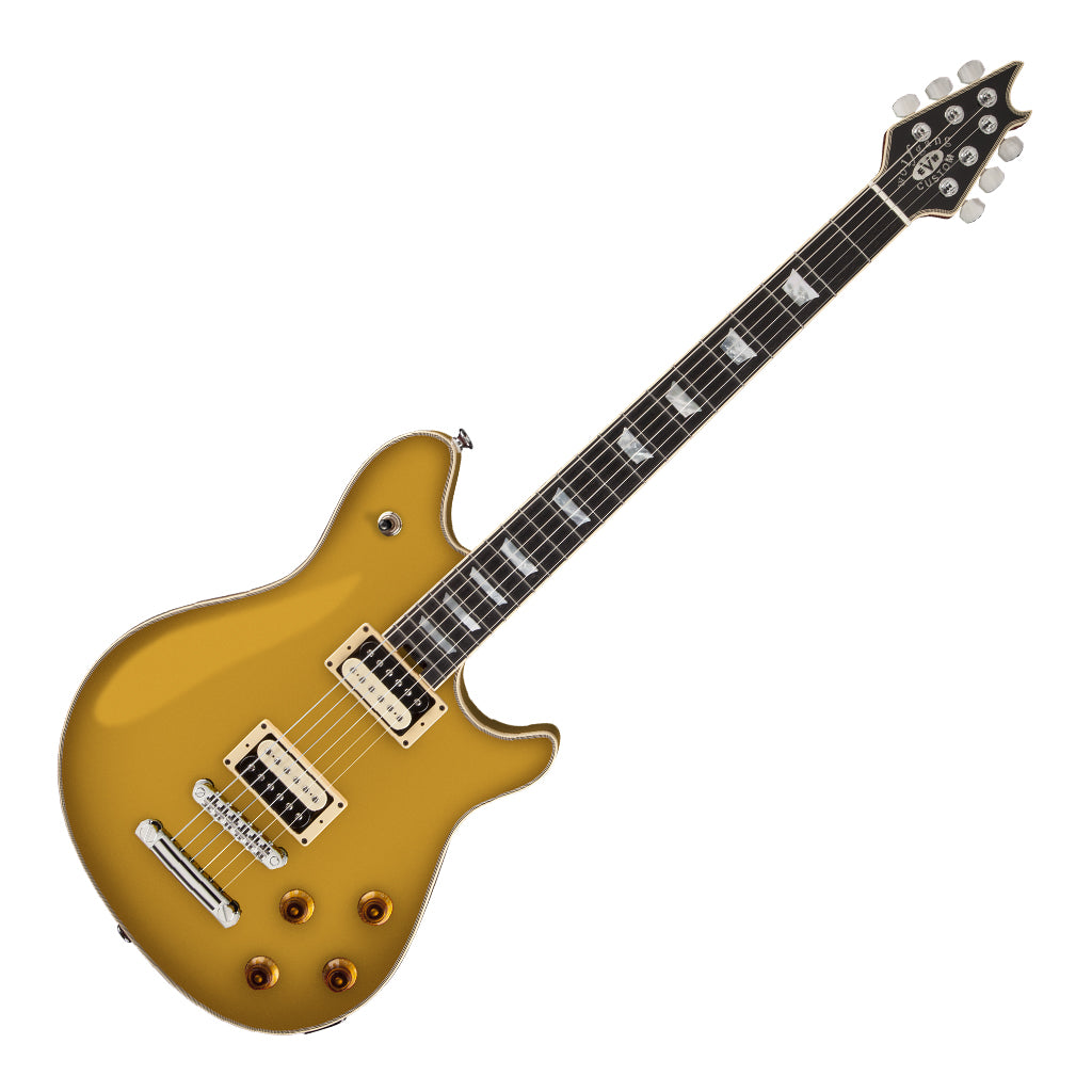 EVH® Wolfgang® USA Custom Deluxe, Ebony Fingerboard, Gold - Image 5