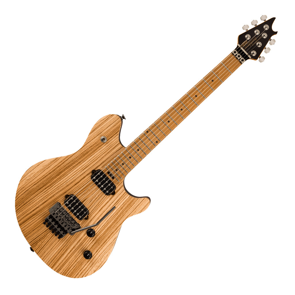EVH Wolfgang WG Standard Exotic Zebrawood Natural - Image 7