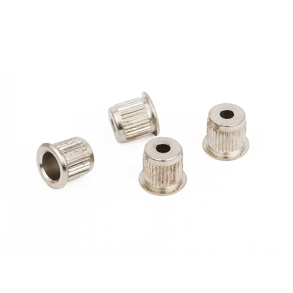 Fender 4 Bass String Ferrules in Nickel