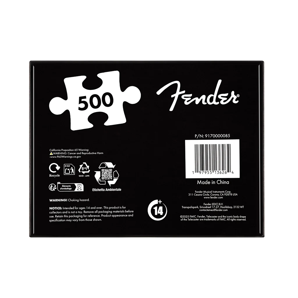 Fender 500-Piece Telecaster Jigsaw Puzzle - 18x24 - Image 2